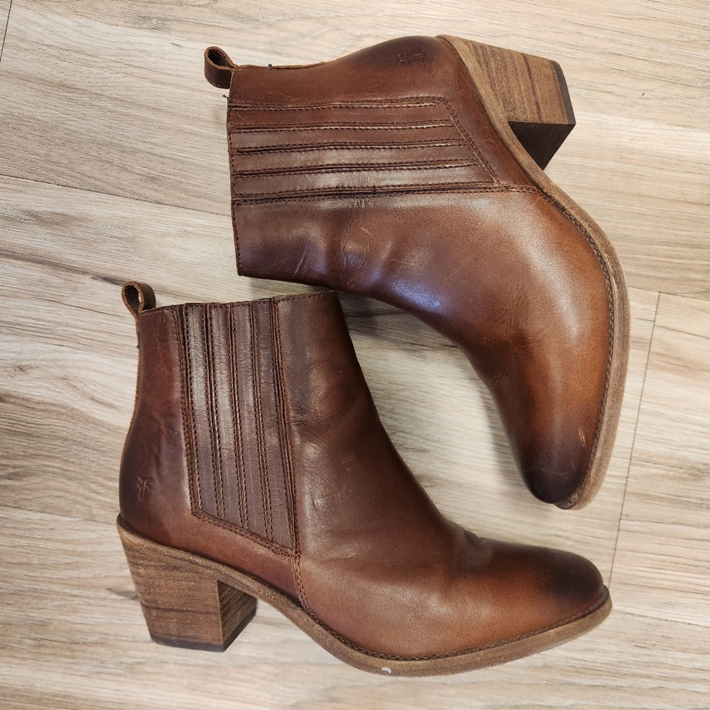 Frye Chelsea Leather Boots